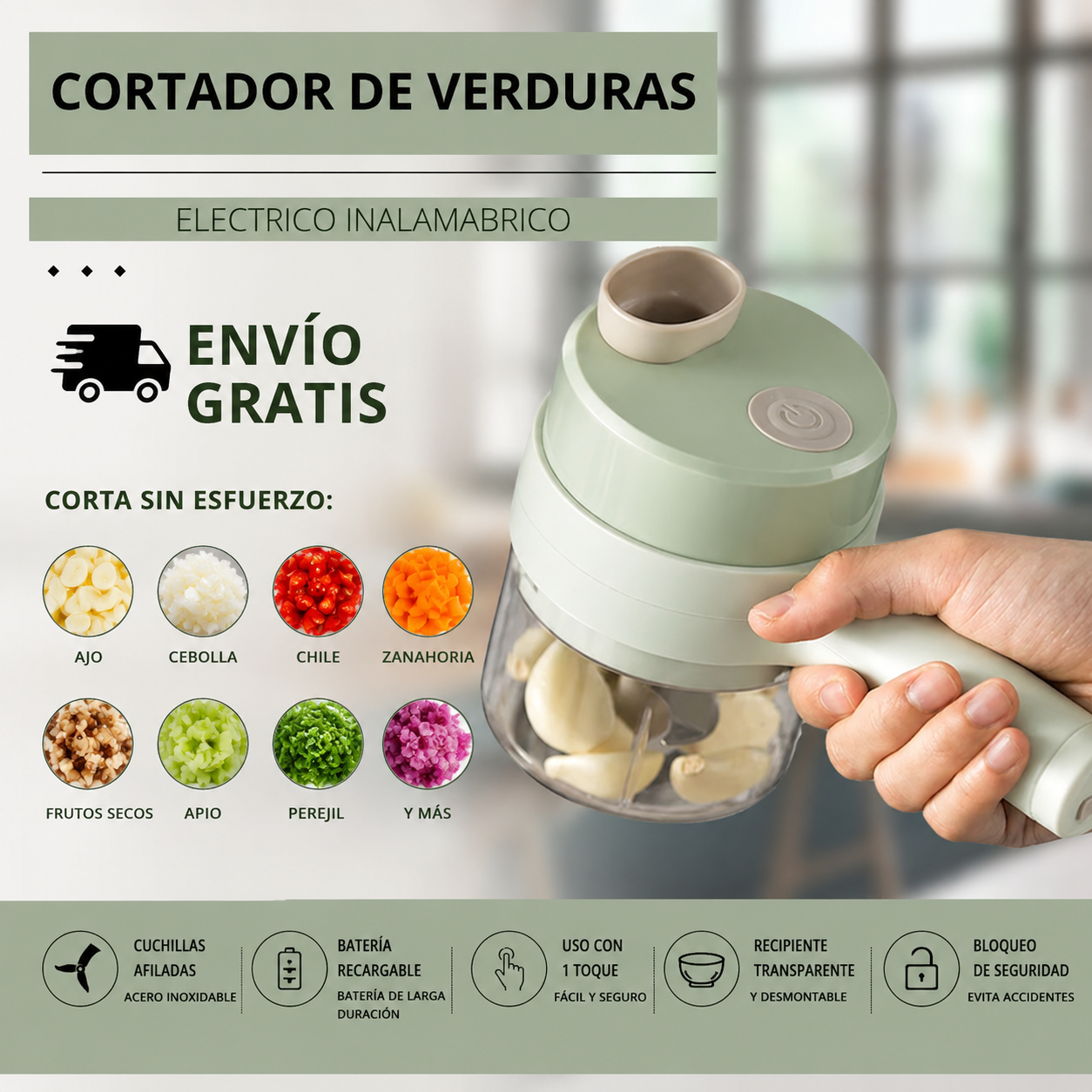 Cortador Eléctrico 4 en 1