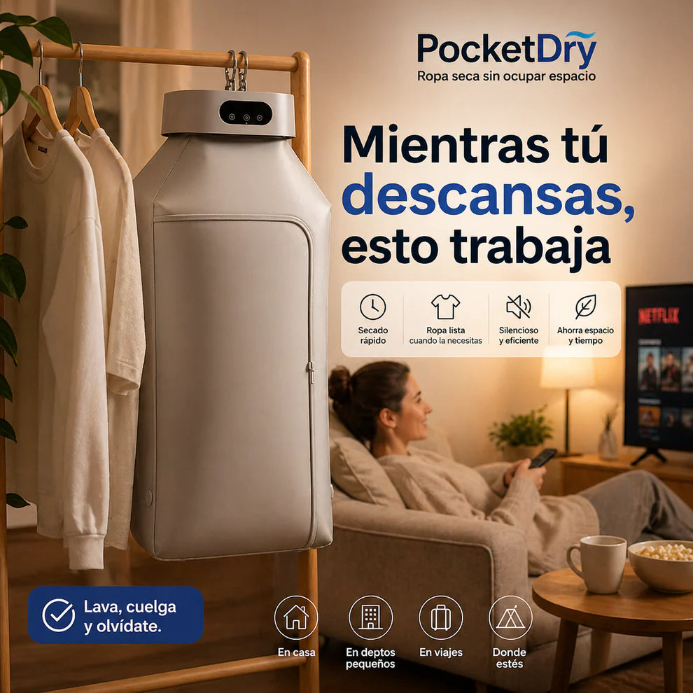 Secadora Ropa Portátil