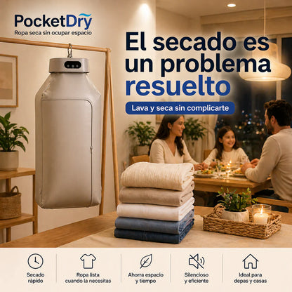 Secadora Ropa Portátil