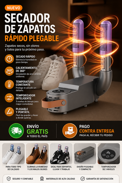 SECADOR DE ZAPATOS INTELIGENTE